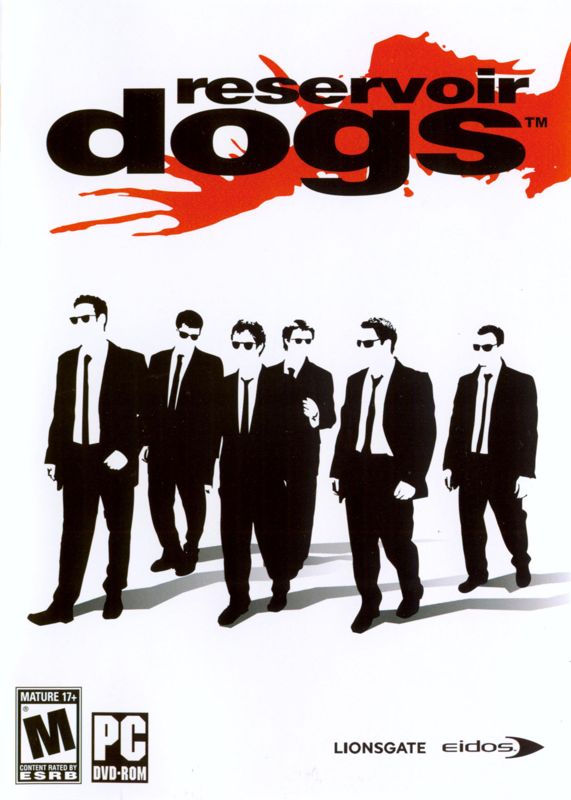 Reservoir Dogs box art for Xbox
